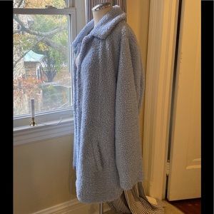 Soft Surroundings  Light blue soft coat 2X